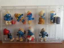 SERIE KINDER PUFFI OLIMPIONICI 1983 RARI BUONE CONDIZIONI ACCESSORI ORIGINALI