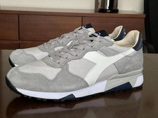 Diadora HERITAGE Trident 90 Grey/White Sneakers 27.5cm New Unused