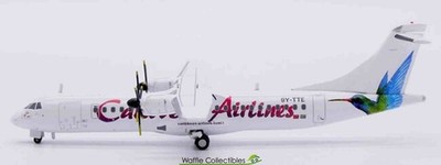 1:400 JC Wings Caribbean Airlines ATR-72 9Y-TTE 92356 XX40065 Airplane Model