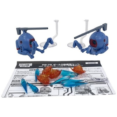 Gundam Robot Spirits RB-79 Ver. A.N.I.M.E. Side MS w/Instructions Bandai No Box