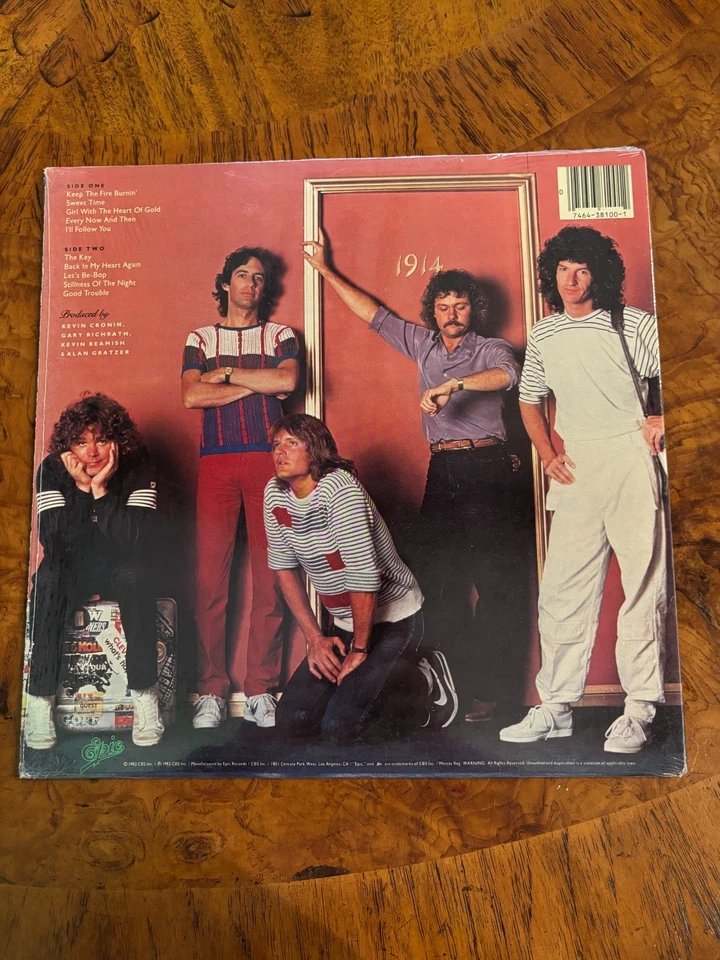 REO SPEEDWAGON "Good Trouble" 1982 Near Mint (12) - Image 3 of 3
