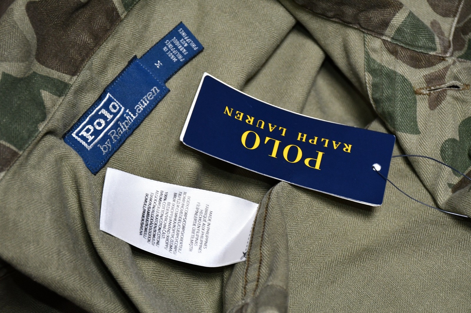 Polo Ralph Lauren Saranac Lake 2 Military Men's Jacket Green Camouflage size M thumbnail 10