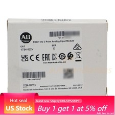 New Allen-Bradley 1734-IE2V SER C 2 Point Analog PLC Input Module 1734IE2V AB