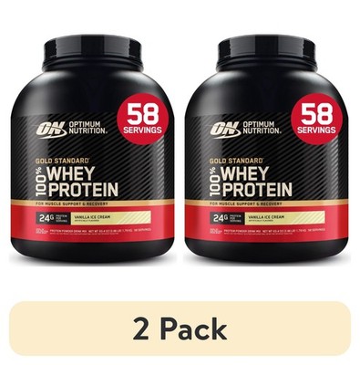 , Gold Standard 100% Whey Protein Powder, Vanilla Ice Cream, 22 Servings