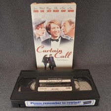 Curtain Call VHS James Spader Michael Caine Maggie Smith Romantic Comedy Movie