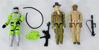 J-44 VINTAGE 1980'S HASBRO GI JOE DOC SCI-FI & WILD BILL ACTION FIGURES