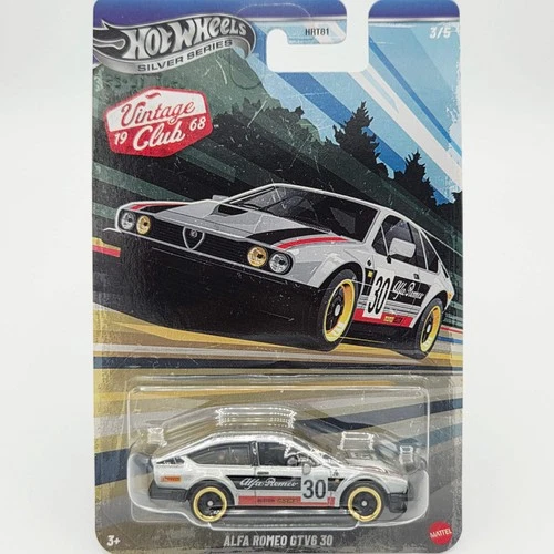 Hot Wheels Afa Romeo GTV6 30 (2026 HW Silver Series Mix 2 - Vintage Club 1968)
