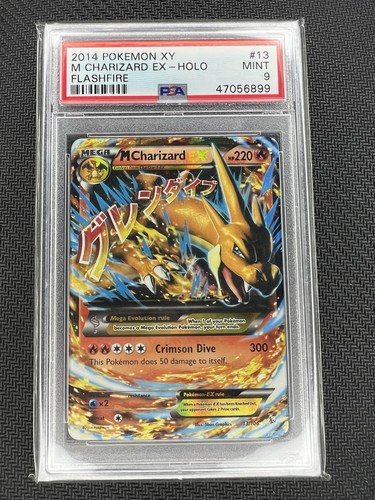 M Charizard-EX graded PSA 9 for sale on eBay