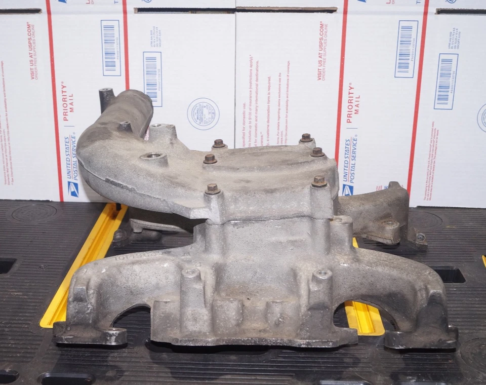 Chevy GMC C/K 2500 3500 6.5 Diesel Engine Intake Manifold & Air Intake Elbow OEM - Image 4 of 4