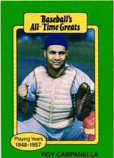 1987 Hygrade Baseball's All-Time Greats - Roy Campanella