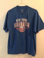 NEW YORK ISLANDERS SHORT SLEEVE SHIRT SIZE XL 