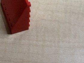 2x Lego #4228 Slope Brick 33 5x6x2  Inverted Red Classic Space 6989 Mega Core