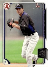 2015 Bowman #BP12 Emerson Jimenez Colorado Rockies