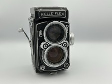 Rollei Rolleiflex 2.8C TLR Camera w/80mm f2.8 Xenotar-Nice-Shutter Stuck