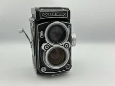 Rollei Rolleiflex 2.8C TLR Camera w/80mm f2.8 Xenotar-Nice-Shutter Stuck