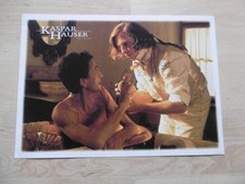 Andre Eisermann autograph signed A4 cinema poster lobbycard "Kasper Hauser"