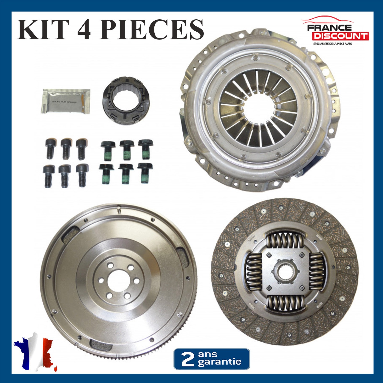 Volant moteur résistant aux surchauffes pour Audi A4 A6 VW Passat 1.9 Tdi 2.0 FSI