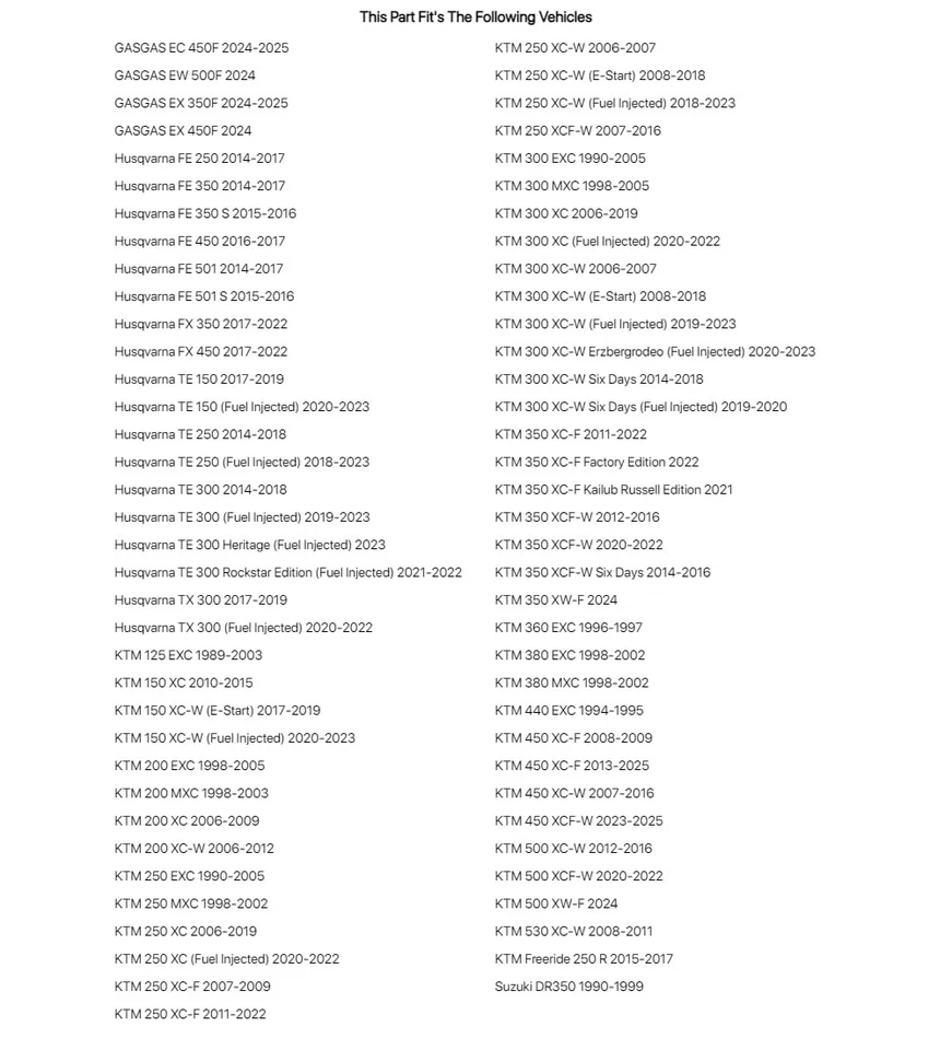 Tusk Motorcycle Enduro Lighting Kit For HUSQVARNA FE 450 2016-2017 Foto 3 de 4