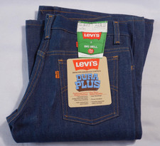 Vintage DEADSTOCK 1970s Levi's 784 684 Bell Bottom Jeans MADE IN USA 27 X 32