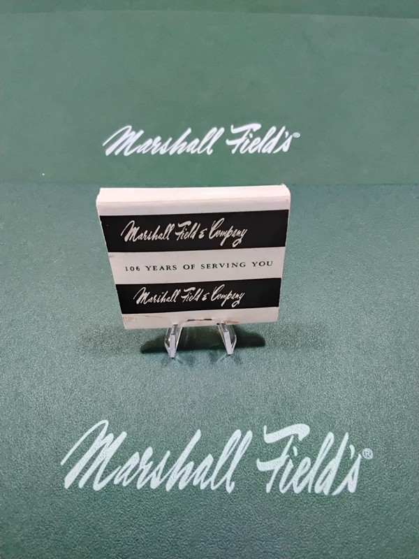 Marshall Field & Company, 106 Years of Serving You Vintage Matchbook