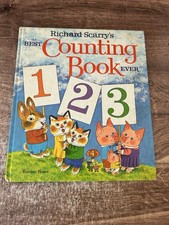 Richard Scarry's Best Counting Book Ever by Richard Scarry 1975, Hardcover