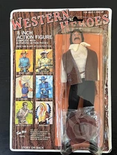 VINTAGE Mego Tim Mee Western Heroes 8 INCH ACTION FIGURE WILD BILL HICKOK 1980