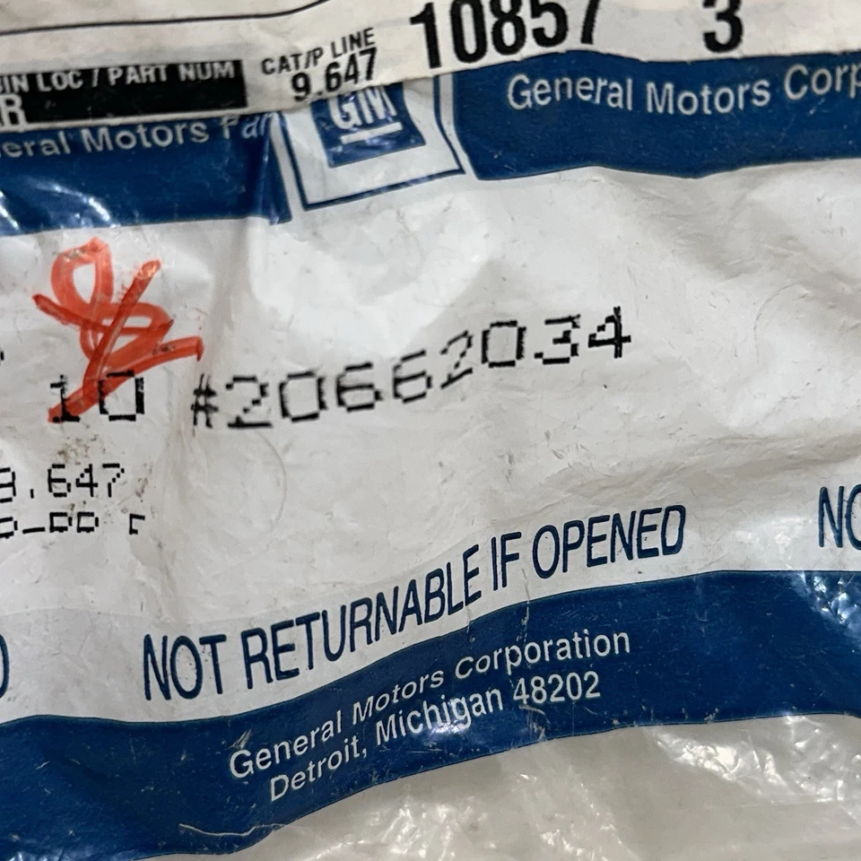 Lote de 7 nuevos biseles de antena de radio de goma Buick Lesabre Electra OEM GM 20662034 Foto 2 de 4