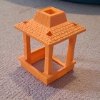 Fisher-Price Little People Orange Gazebo Vintage Accessory Ages 3-7 Years
