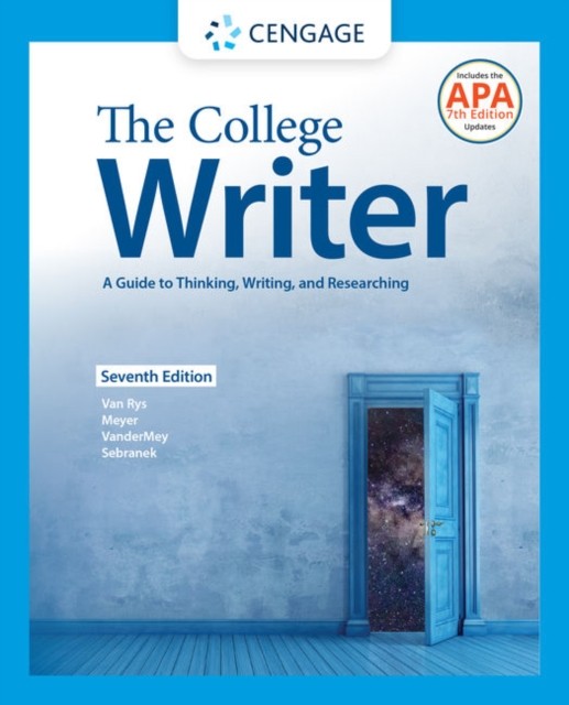 The College Writer A Guide to Thinking Writing and by John Van Rys PAPERBACK