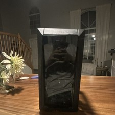 Skytech Gaming ATX Mid Tower Case Black Tempered Glass Steel LED Open Frame USB