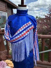 Mädchen, Western Show Shirt, Pleasure, Leadline, Rodeo Royal + Fransen