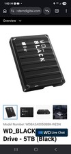 New WD Black P10 Game Drive 5TB WDBA3A0050BBK-WEWM