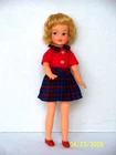 Ideal 60s Vintage Tammy Sister Blonde PEPPER Doll &Teachers Pet Dress 9308-8