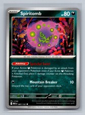 Spiritomb Normal Uncommon ME01: Mega Evolution MEG Darkness 087/132 Pokemon Card
