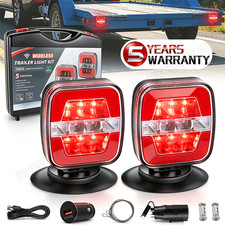 Wireless Trailer Lights Kit Adjustable Magnetic Towing Lights With Model 1 Wireless Trailer Lights Kit Adjustable Magnetic Towing Lights With Model 1