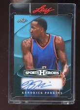 Kendrick Perkins 2026 Leaf Sports Heroes Auto #BA-KP1 Serial #d 2/5