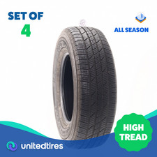 Set Of 4 Used 26570r17 Bridgestone Dueler Lx 115t - 10-11.532 1b1hp