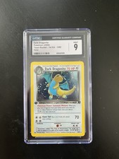 Dark Dragonite 1st Edition Holo Team Rocket 5/82 (2000) CGC 9 English on eBay