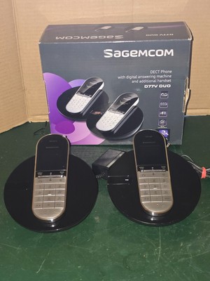 Sagemcom D77V DUO Schnurloses Telefon