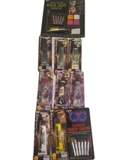 Lot of 10 Halloween Costume Makeup Kits Crayons Sticks Fake Blood Zombie Vampire