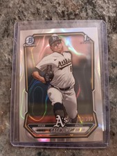 2026 1st Bowman Chrome Gage Jump Lava Refractor BCP-15 /399 Athletics