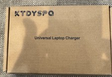KTDYSPQ Black Universal Laptop Charge & Cable Adapter New