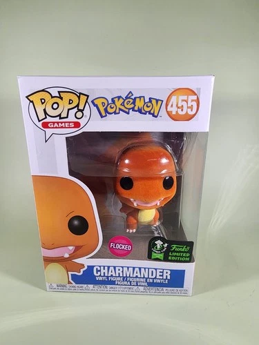 Funko Pop! Pokemon - Charmander (Flocked) 2020 ECCC Con Exc