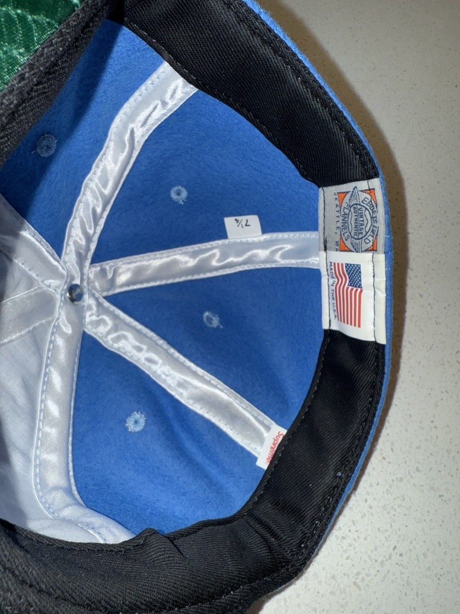 Supreme Ebbets S Logo Wool Fitted 6 Panel Cap Brand New 7 1/4 | eBay