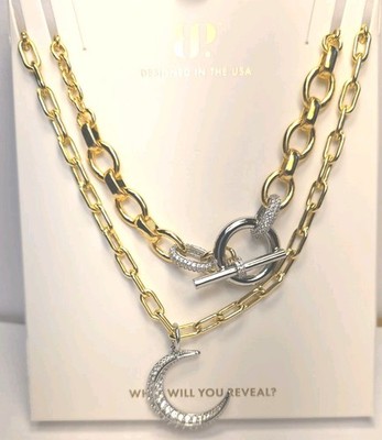 Bomb party necklaces, 2 gold tone necklaces, We combine shipping, Nib
