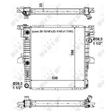 NRF Motorkühler für Ford Explorer