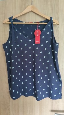 s.Oliver Top Größe 46 neu mit Etikett blau 