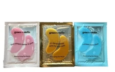 Grace And Stella Eye Mask Samples. 3 Pairs! NEW! FRESH! SEALED! FREE SHIPPING!
