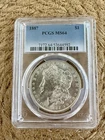 1887 Morgan Silver $1 PCGS MS64 🔥🔥🔥