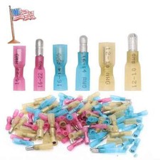 10-22Ga Waterproof Heat Shrink Bullet Female Male Wire Connector Crimp Terminals